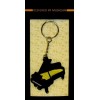 Musician Designer Music Key Chain Grand Piano