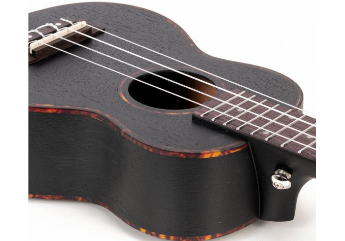 Cascha HH 2262 Premium Sopránové ukulele Čierna