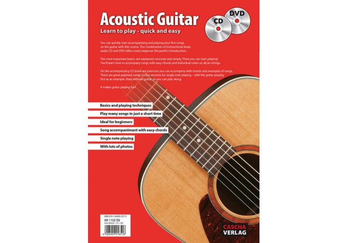 Cascha Acoustic Guitar Learn To Play Quick And Easy Noty