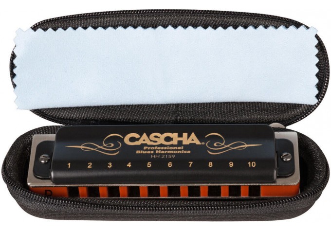 Cascha HH 2159 Professional Blues D Diatonická ústna harmonika
