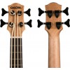 Cascha HH 2175 Basové ukulele Natural