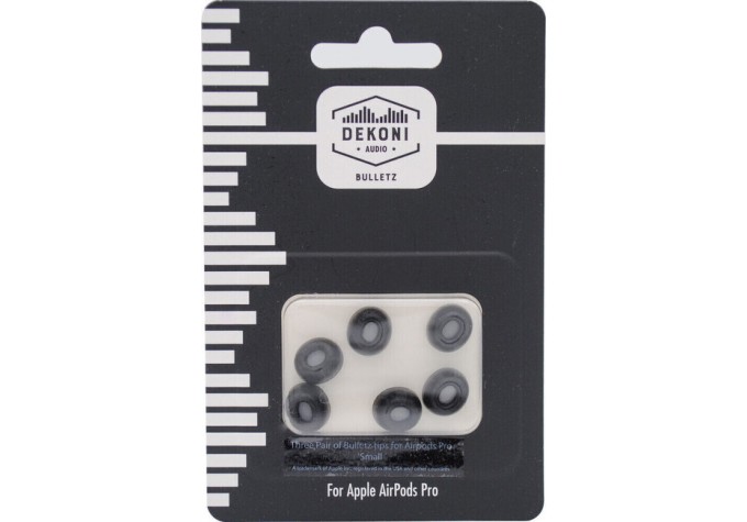 Dekoni Audio ETZ-APP-SM3 Náušníky pre slúchadlá Apple AirPods Pro Čierna