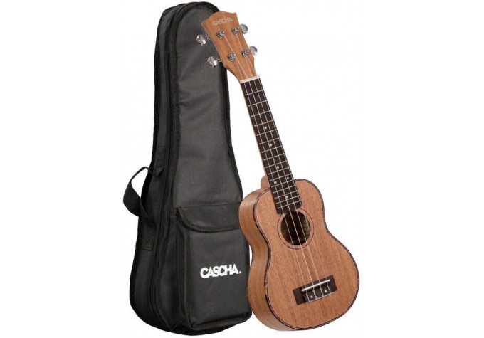 Cascha HH 2026 Premium Sopránové ukulele Natural