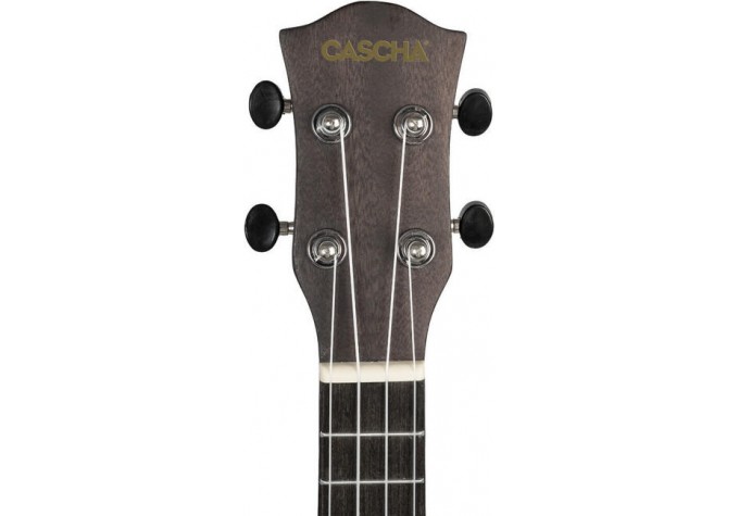 Cascha HH 3969 EN Sopránové ukulele Čierna