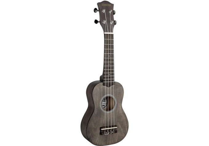 Cascha HH 3969 EN Sopránové ukulele Čierna