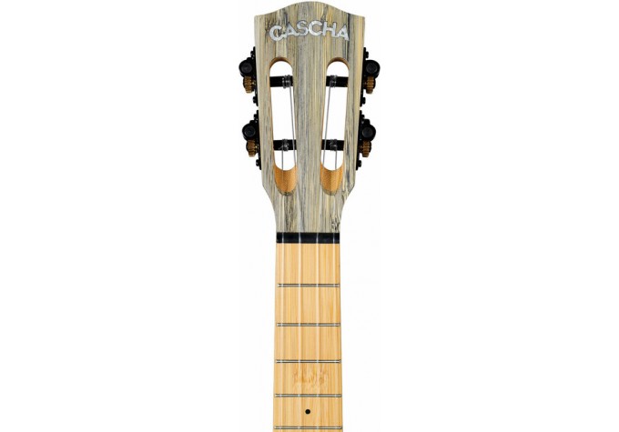 Cascha HH 2316 Bamboo Koncertné ukulele Graphite