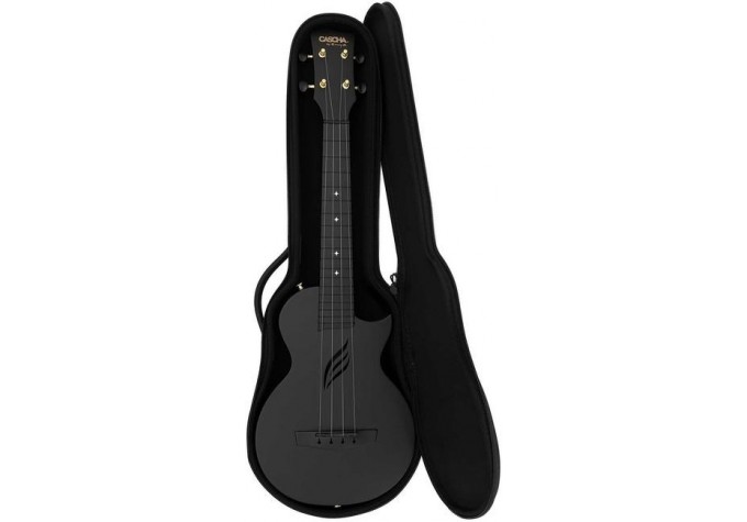 Cascha HH 2258 Carbon Fibre Ukulele Set