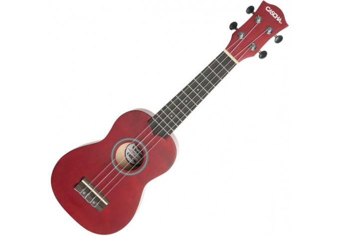 Cascha HH 3961 Sopránové ukulele Červená