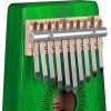 Sela SE 243 Mahogany 10 Kalimba Zelená