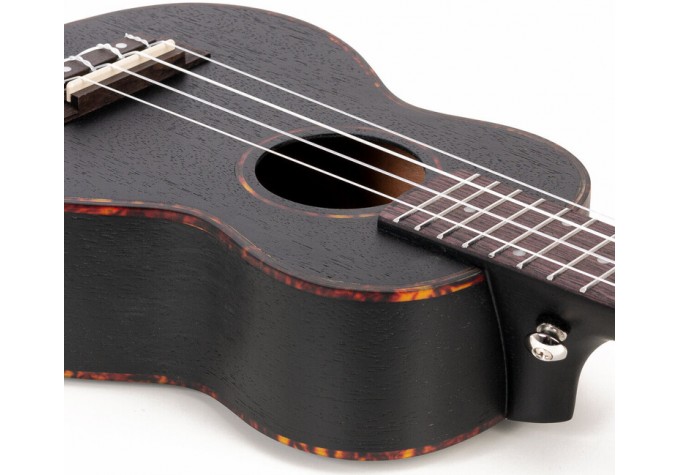 Cascha HH2305 Premium Tenorové ukulele Čierna