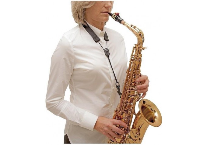 BG France SFSH Soprano/Alto/Tenor Sax Snap Hook Flex Neck Strap