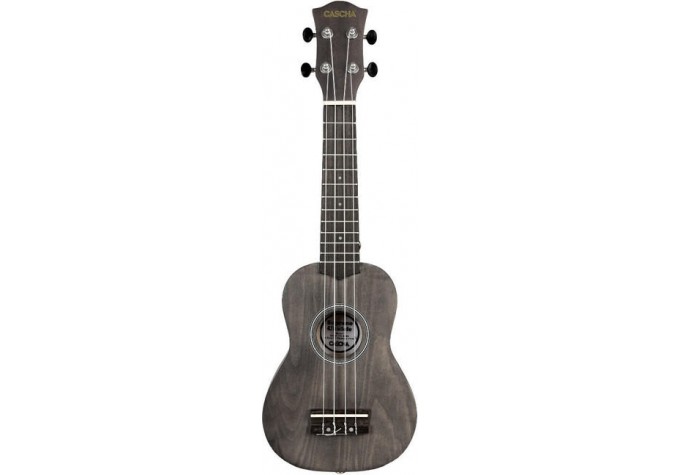 Cascha HH 3969 EN Sopránové ukulele Čierna