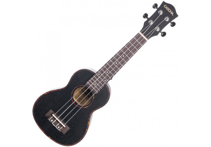 Cascha HH 2262 Premium Sopránové ukulele Čierna