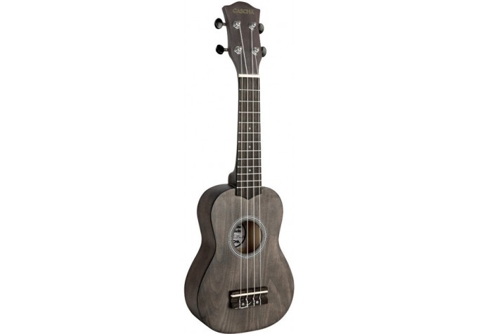 Cascha HH 3960 Sopránové ukulele Čierna