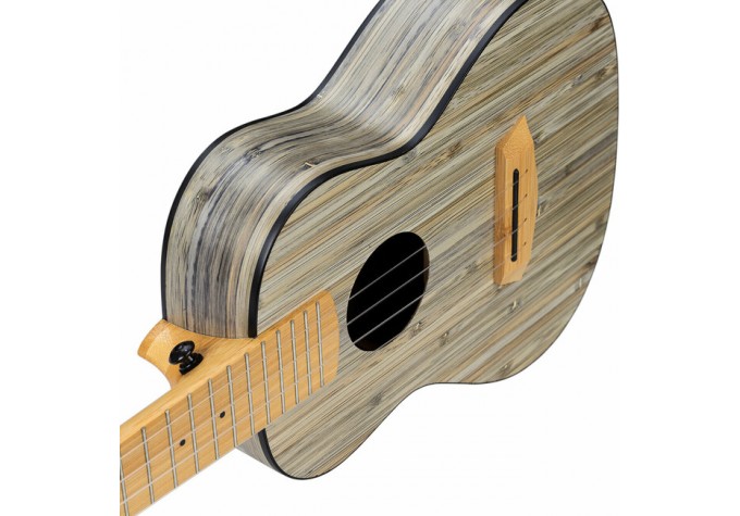 Cascha HH 2316 Bamboo Koncertné ukulele Graphite