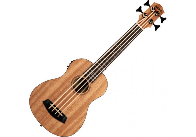Cascha HH 2175 Basové ukulele Natural