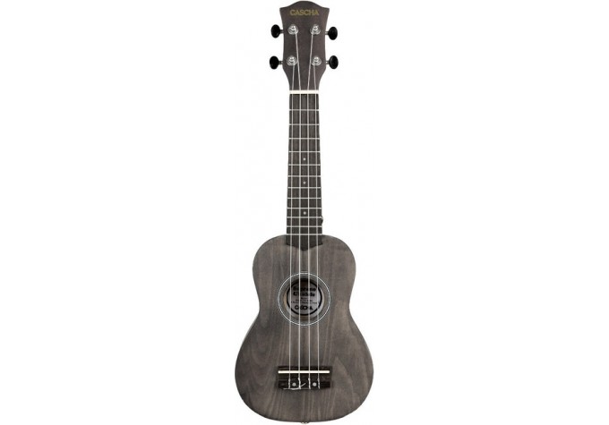 Cascha HH 3960 Sopránové ukulele Čierna