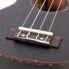 Cascha HH 2262 Premium Sopránové ukulele Čierna