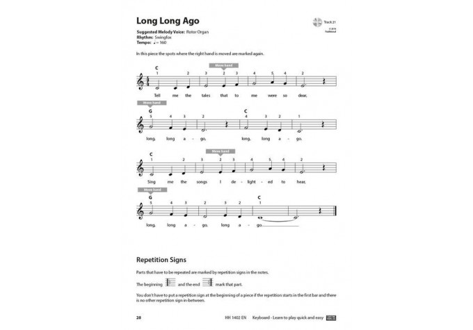 Cascha Keyboard Learn To Play Quick And Easy Noty