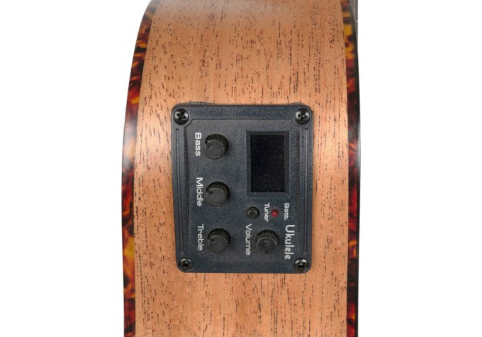 Cascha HH2035E Koncertné ukulele Natural