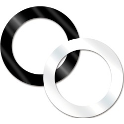 Aquarian PHWT Hole Cutting Template White