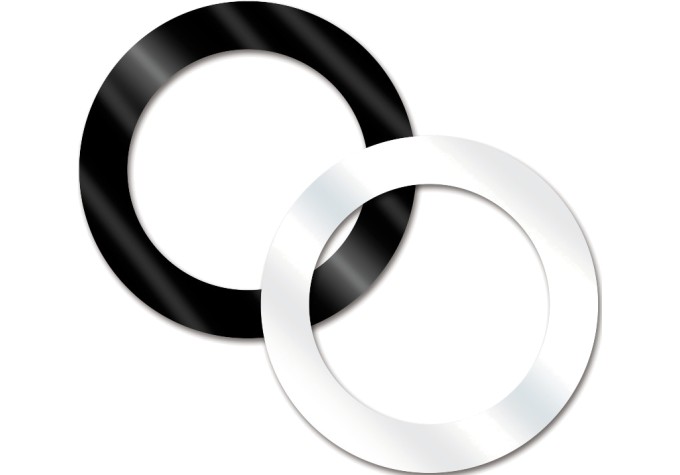 Aquarian PHBK Hole Cutting Template Black