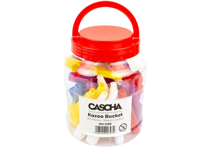 Cascha Kazoo Bucket - 30 pieces Kazoo