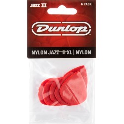 Dunlop 47P3N Nylon Jazz Player Pack Red