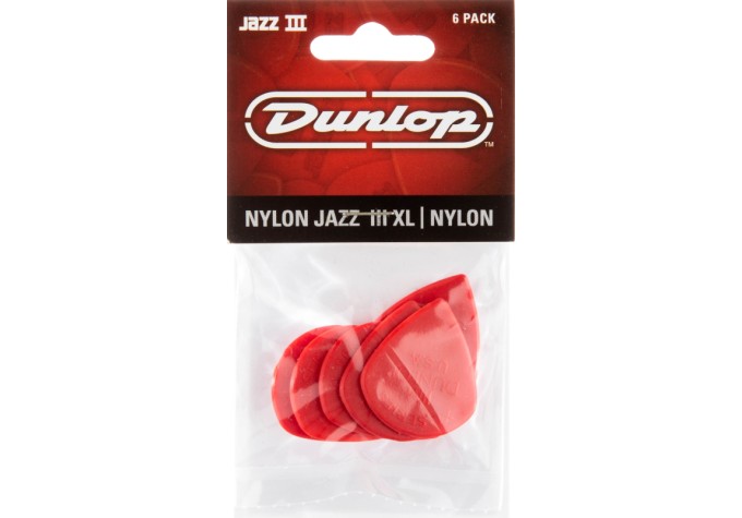 Dunlop 47P3N Nylon Jazz Player Pack Red