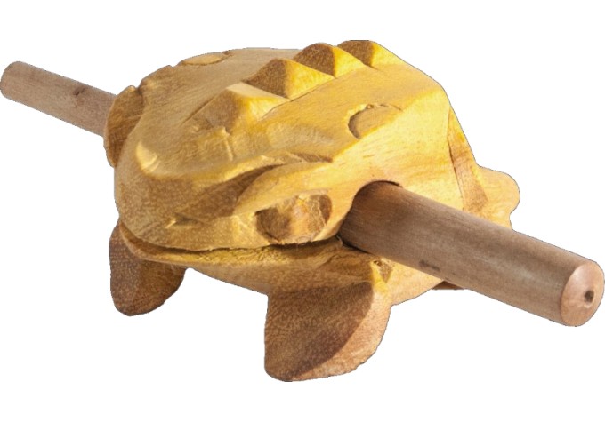 Terre Sound Frog 10cm Perkusný nástroj Guiro