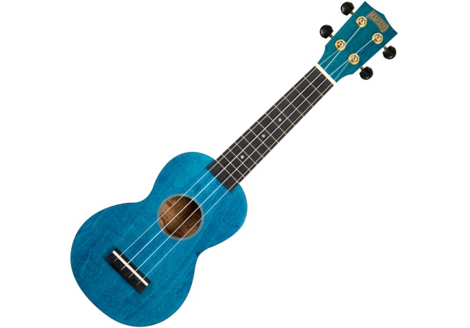 Mahalo MS1TBU Sopránové ukulele Transparent Blue