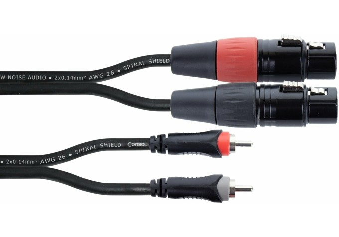 Cordial EU 3 FC 3 m Audio kábel