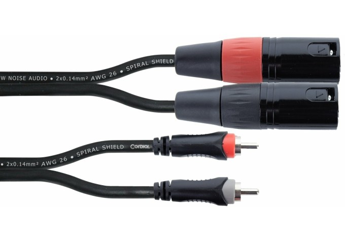 Cordial EU 3 MC 3 m Audio kábel