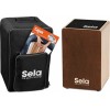 Sela Primera Brown Bundle Brown Drevený cajon