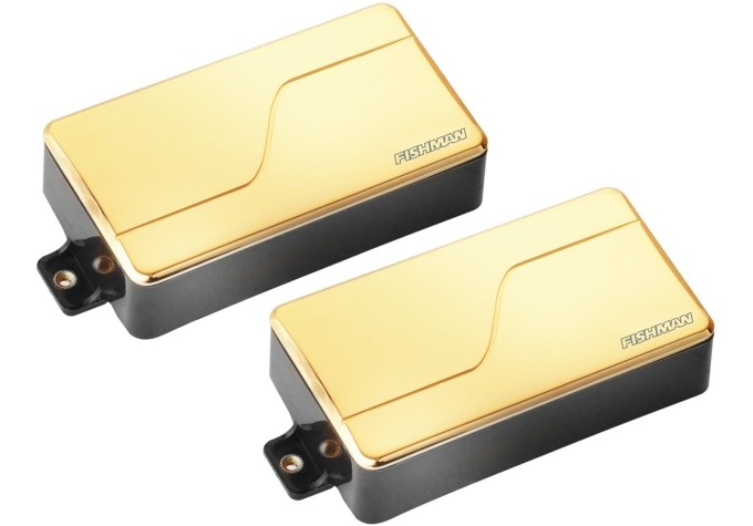 Fishman Fluence Modern Humbucker 6-String 3 Voices Set Gold