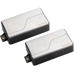Fishman Fluence Modern Humbucker 6-String 3 Voices Set Brushed Steel