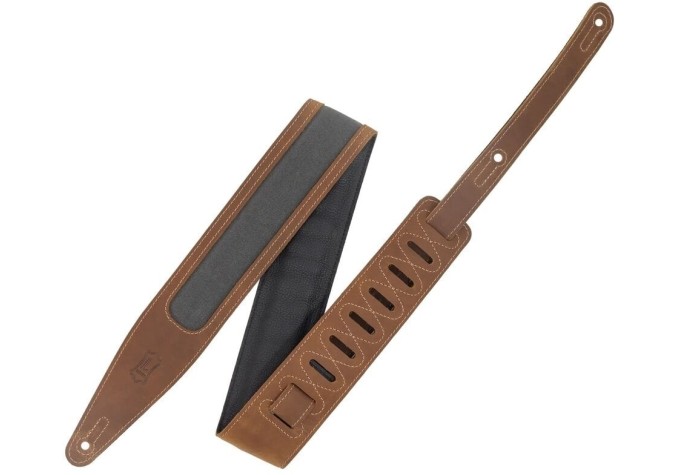 Levys M317TRI-BRN-GRY Gitarový pás Brown, Grey
