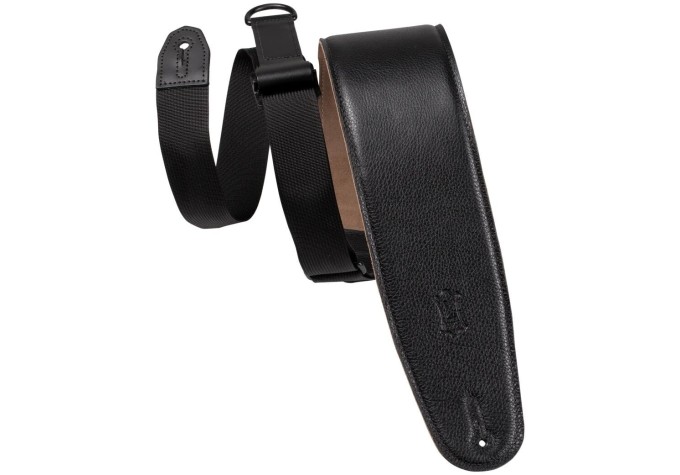 Levys MRH4GF-BLK Gitarový pás Black & Tan