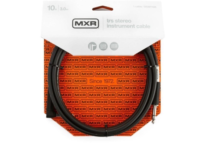 Dunlop MXR DCIST10R TRS Cable 10ft Čierna 3 m Rovný - Zalomený
