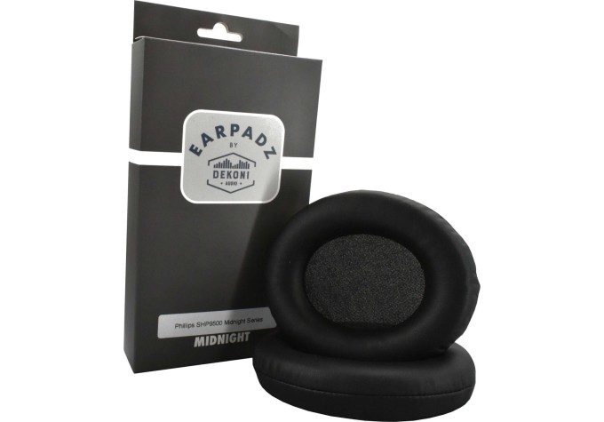 Earpadz by Dekoni Audio MID-SHP9500 Náušníky pre slúchadlá Čierna