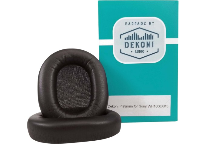 Dekoni Audio EPZ-XM5-PL Náušníky pre slúchadlá Čierna
