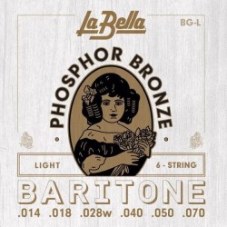 La Bella BG-L Struny pre akustickú gitaru