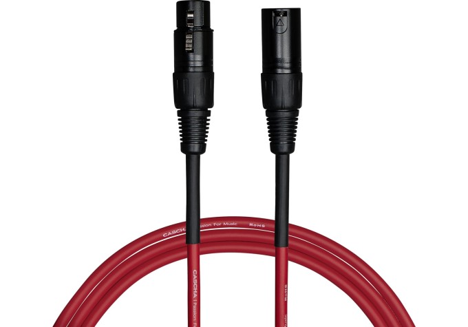 Cascha Standard Line Microphone Cable Mikrofónový kábel 3 m