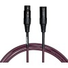 Cascha Standard Line Microphone Cable Fialová 3 m