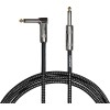 Cascha Standard Line Guitar Cable Čierna 6 m Rovný - Zalomený