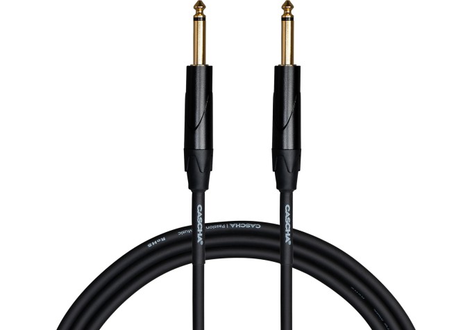Cascha Advanced Line Guitar Cable 9 m Rovný - Rovný Nástrojový kábel