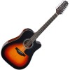 Takamine GD30CE-12 Brown Sunburst Brown Sunburst