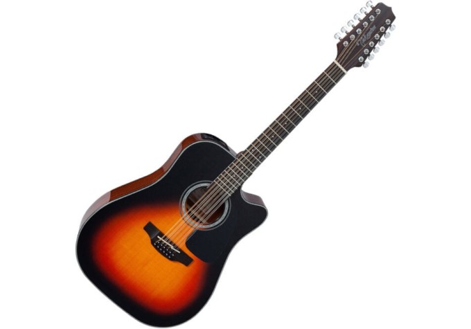 Takamine GD30CE-12 Brown Sunburst Brown Sunburst