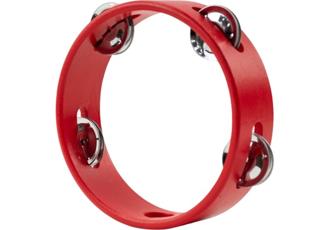 Noicetone D016-2 15x4,5cm Red 5,9" Ručná tamburína
