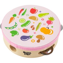 Noicetone M D001-3 15x4,5cm Pink 5,9" Tamburína s blanou